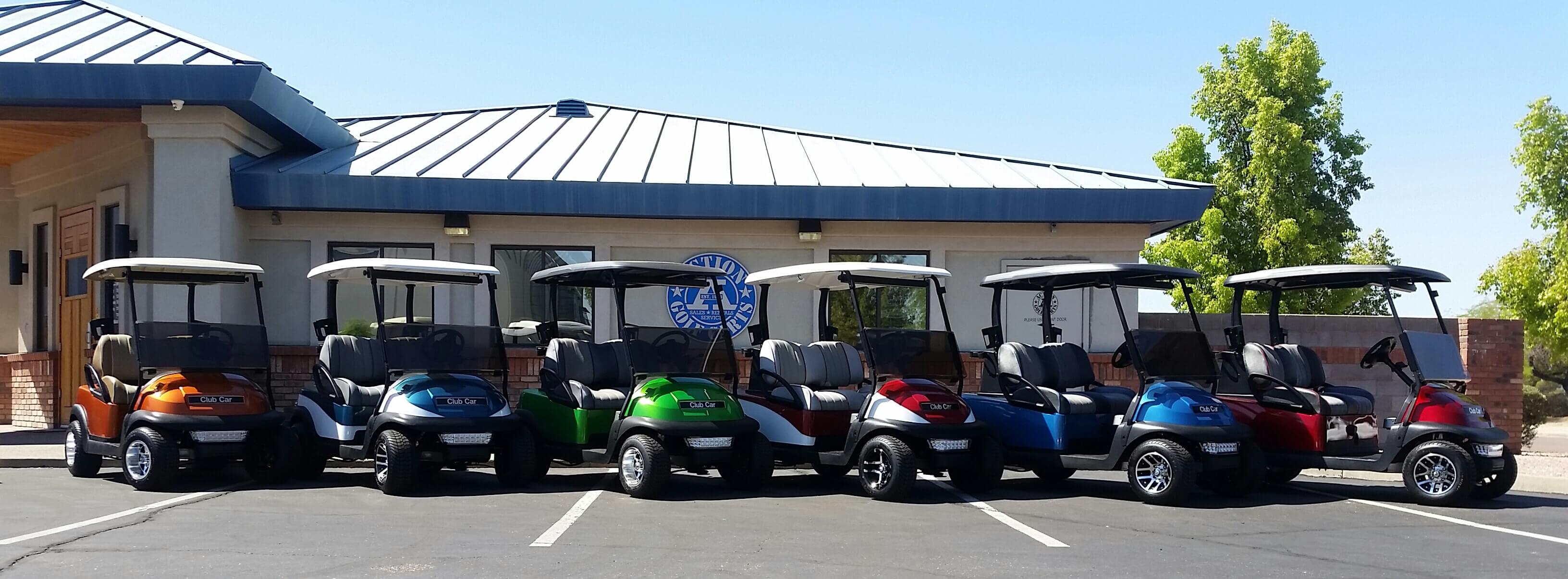 Action golf cart rentals & sales Clearance